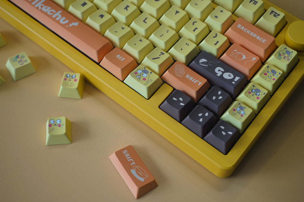 The Great Detective Pikachu Keycaps Set