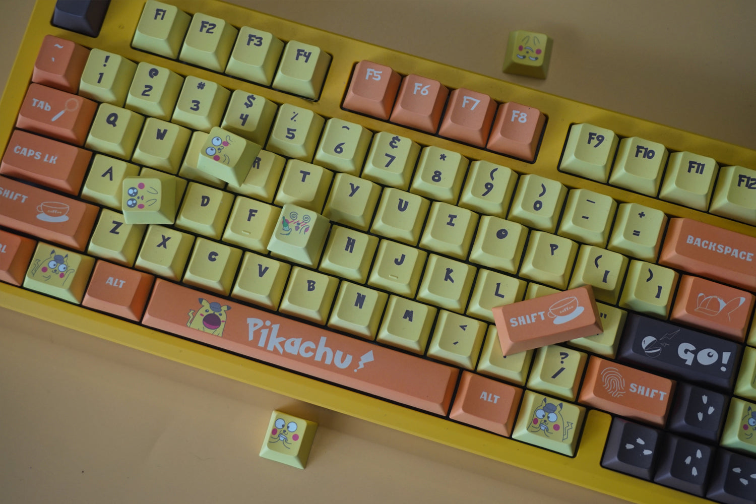 The Great Detective Pikachu Keycaps Set