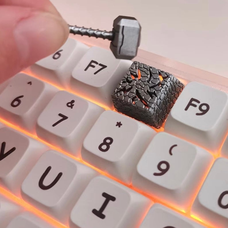 Thor's Hammer keycaps Artisan keycap