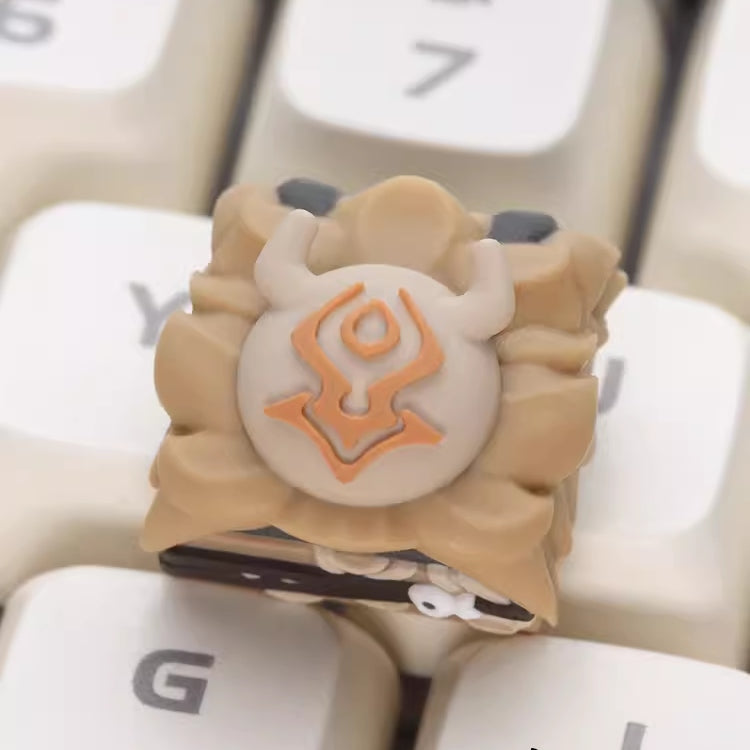 Unusual Hilichurl Artisan Keycap from Genshin Impact Keycaps
