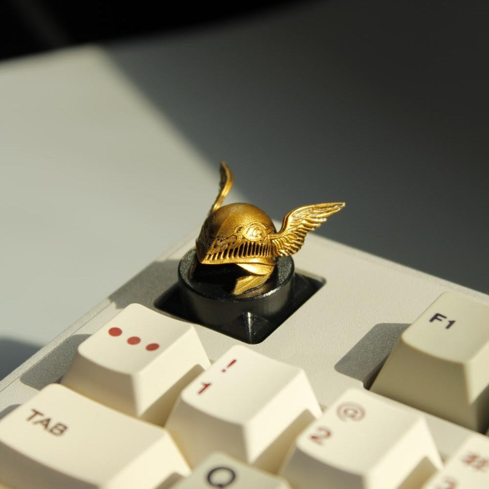 Valkyrie Helmet Resin Artisan Keycap Elden Ring Vintage Creative Keycap
