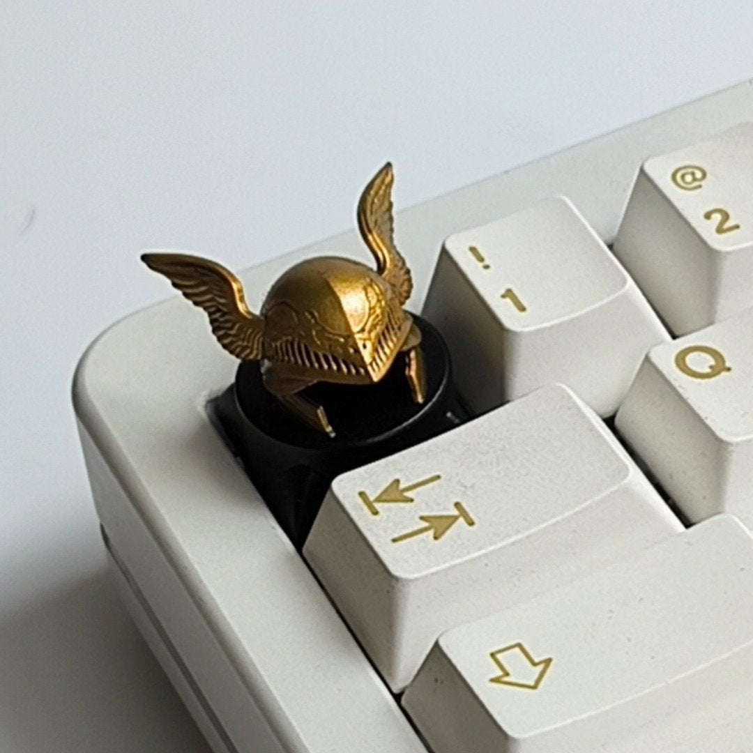 Valkyrie Helmet Resin Artisan Keycap Elden Ring Vintage Creative Keycap