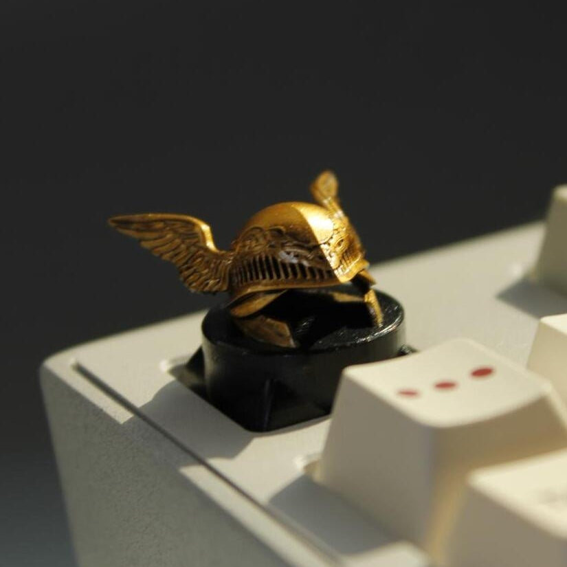 Valkyrie Helmet Resin Artisan Keycap Elden Ring Vintage Creative Keycap