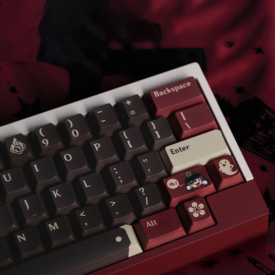 Versemonger Of The Darkest Alleys Hutao Keycaps Set