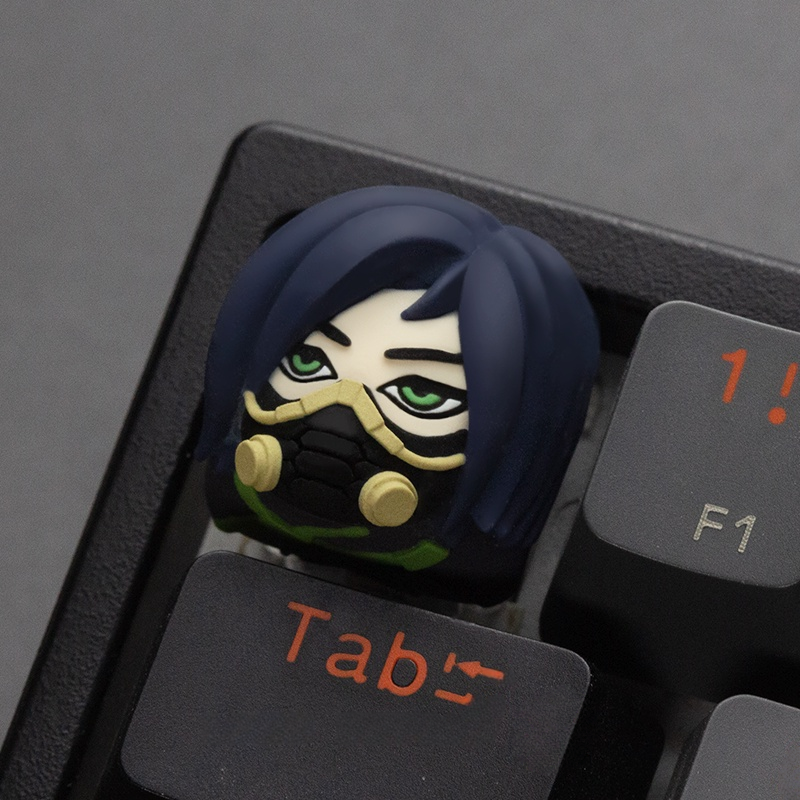 Jett Artisan Keycap Valorant Serise Resin Keycap