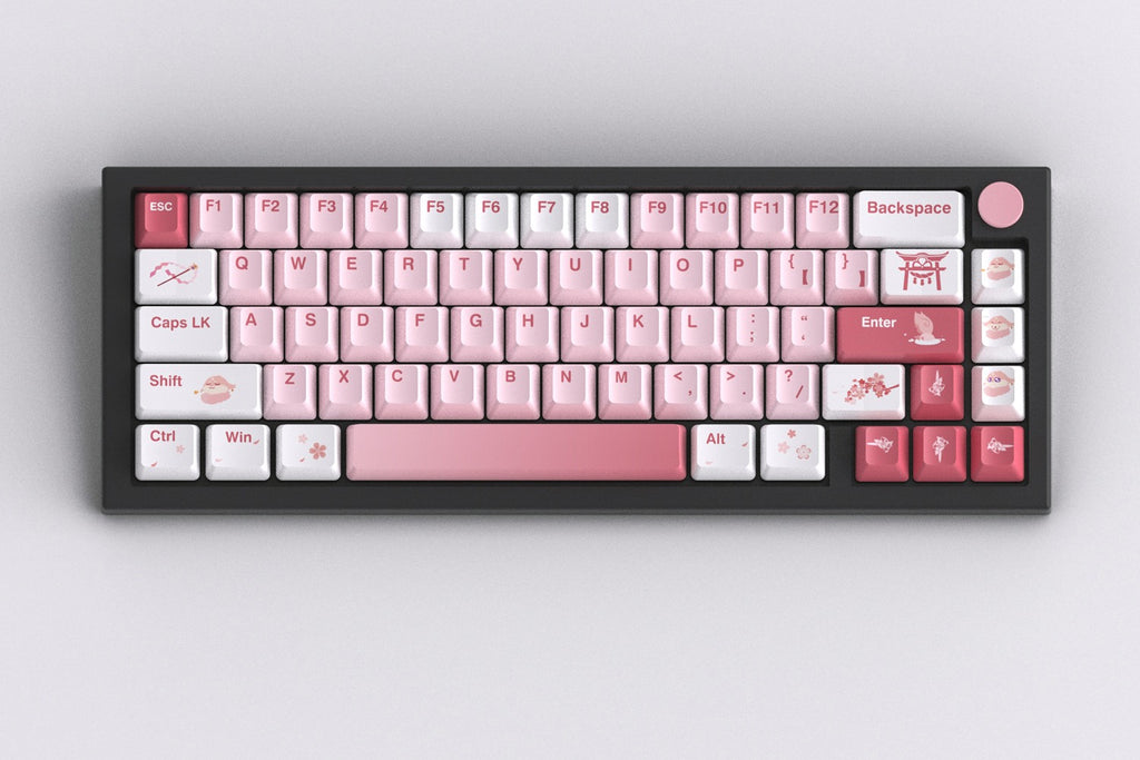 Add Genshin Impact flair to your keyboard with Yae Miko custom keycaps by AiheyStudio, made with quality PBT material and designed to last.
