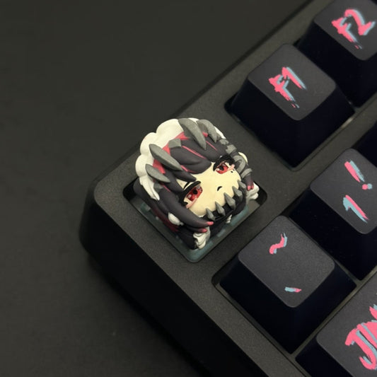 Custom Artisan keycaps Aneira Jo Details