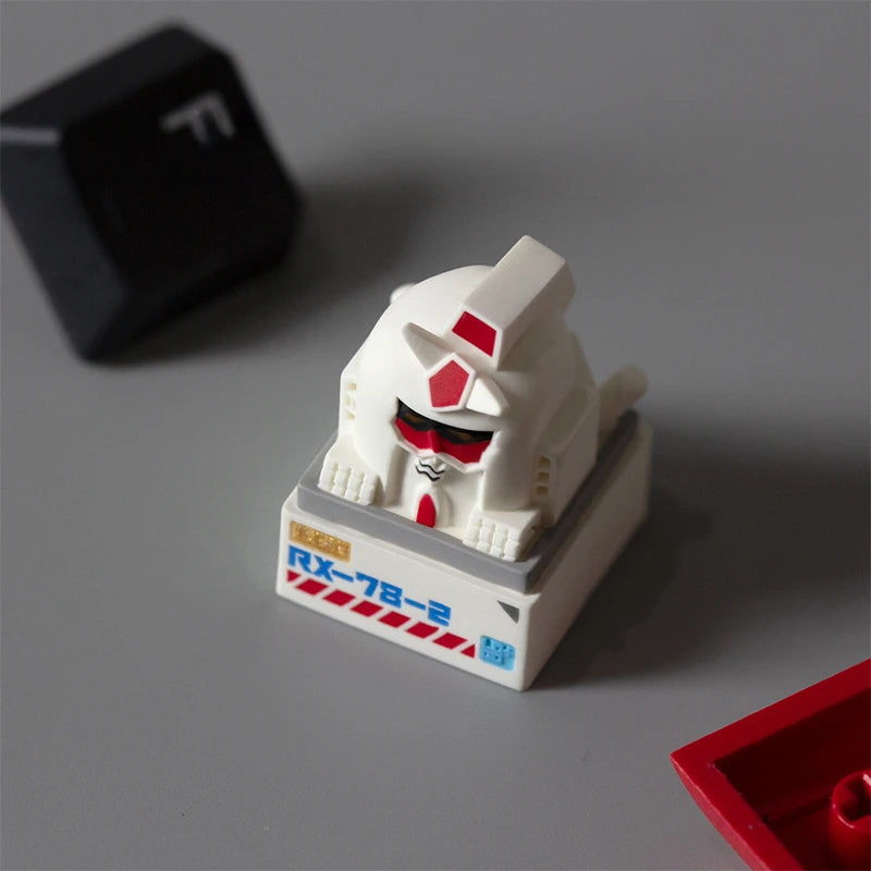 Abstract RX-78-2 Gundam artisan keycap