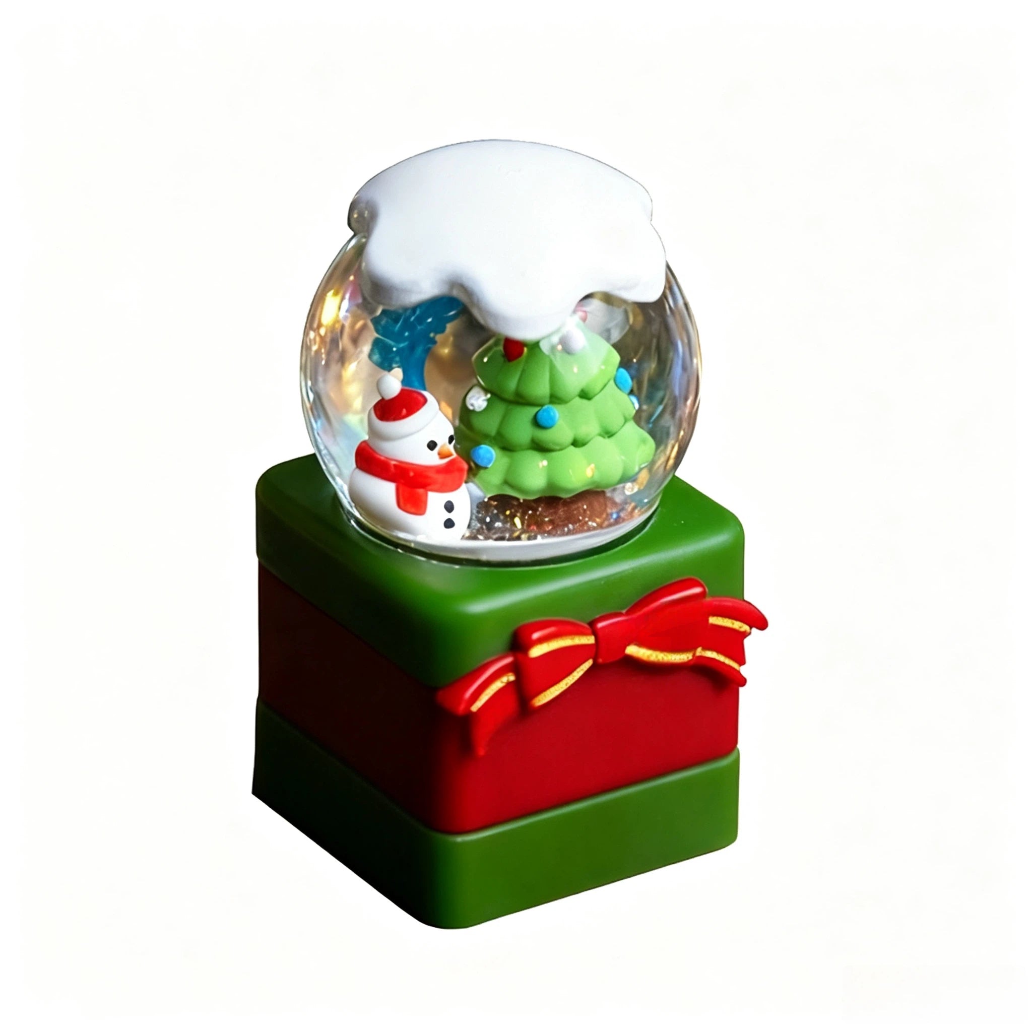 close-up-christmas-snow-globe-keycap-showing-snow-effect-transparent-resin-layers-and-winter-scene-details