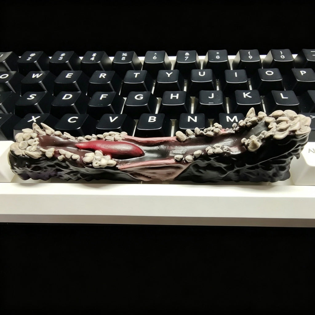 Night Series handmade resin artisan keycap with hand polished finish and collectible fantasy design