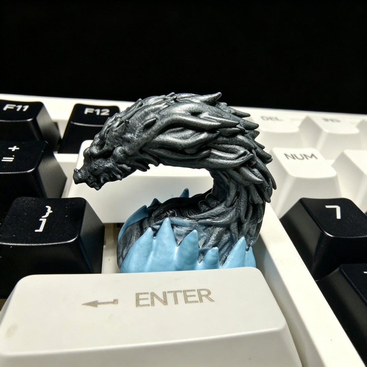 Dark mythology inspired keycap collection adding a mysterious fantasy style to mechanical keyboards