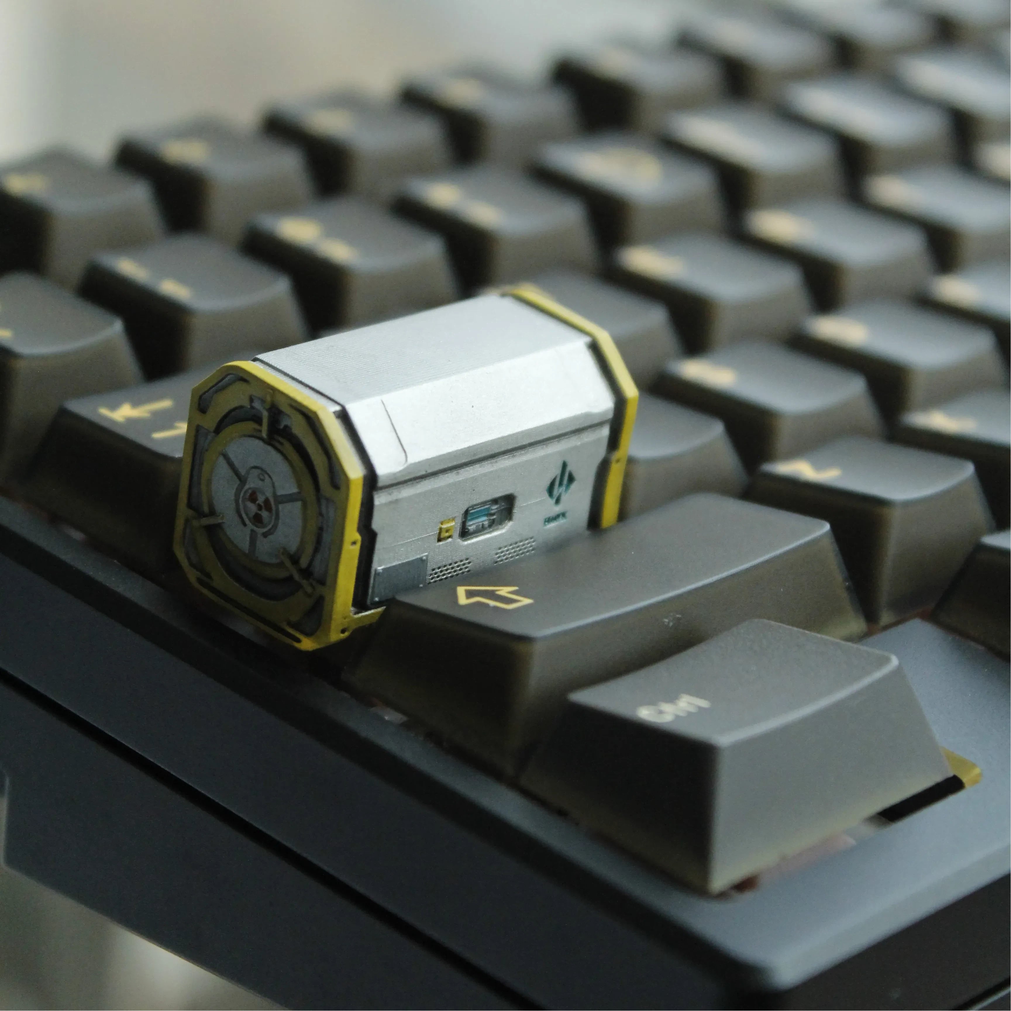 Delta Force Tactical Gear Artisan Keycap 3D Printed Resin Mechanical Keyboard Keycap