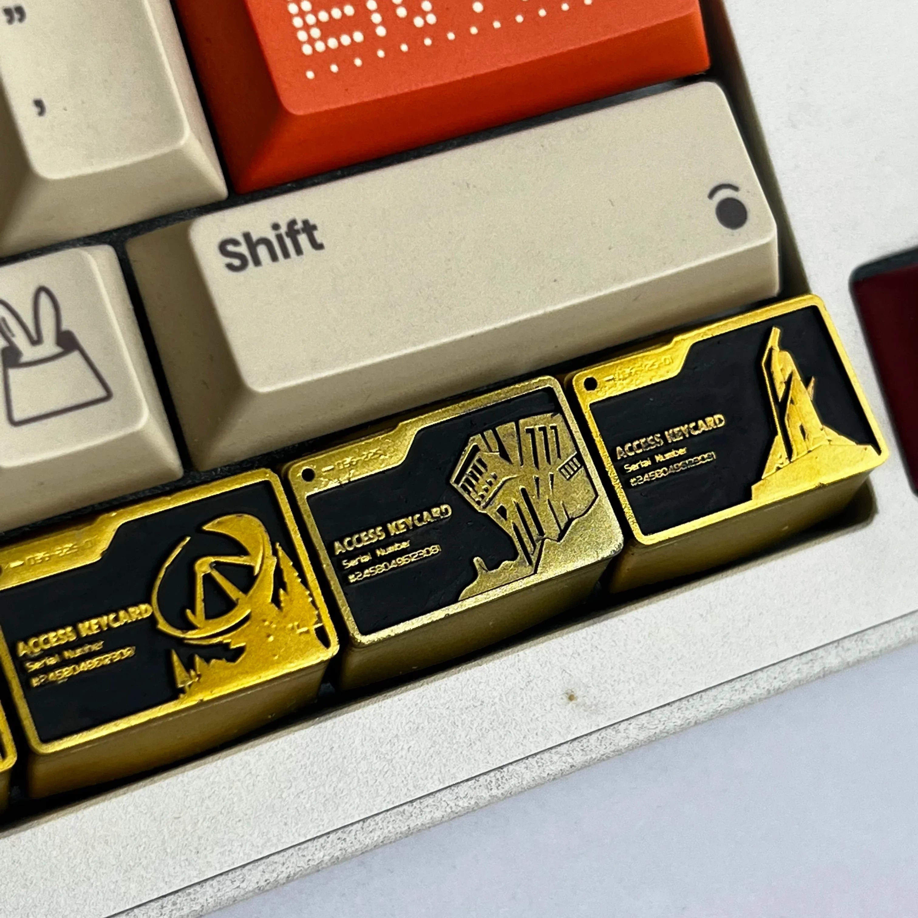 Delta Force Tactical Gear Artisan Keycap 3D Printed Resin Mechanical Keyboard Keycap
