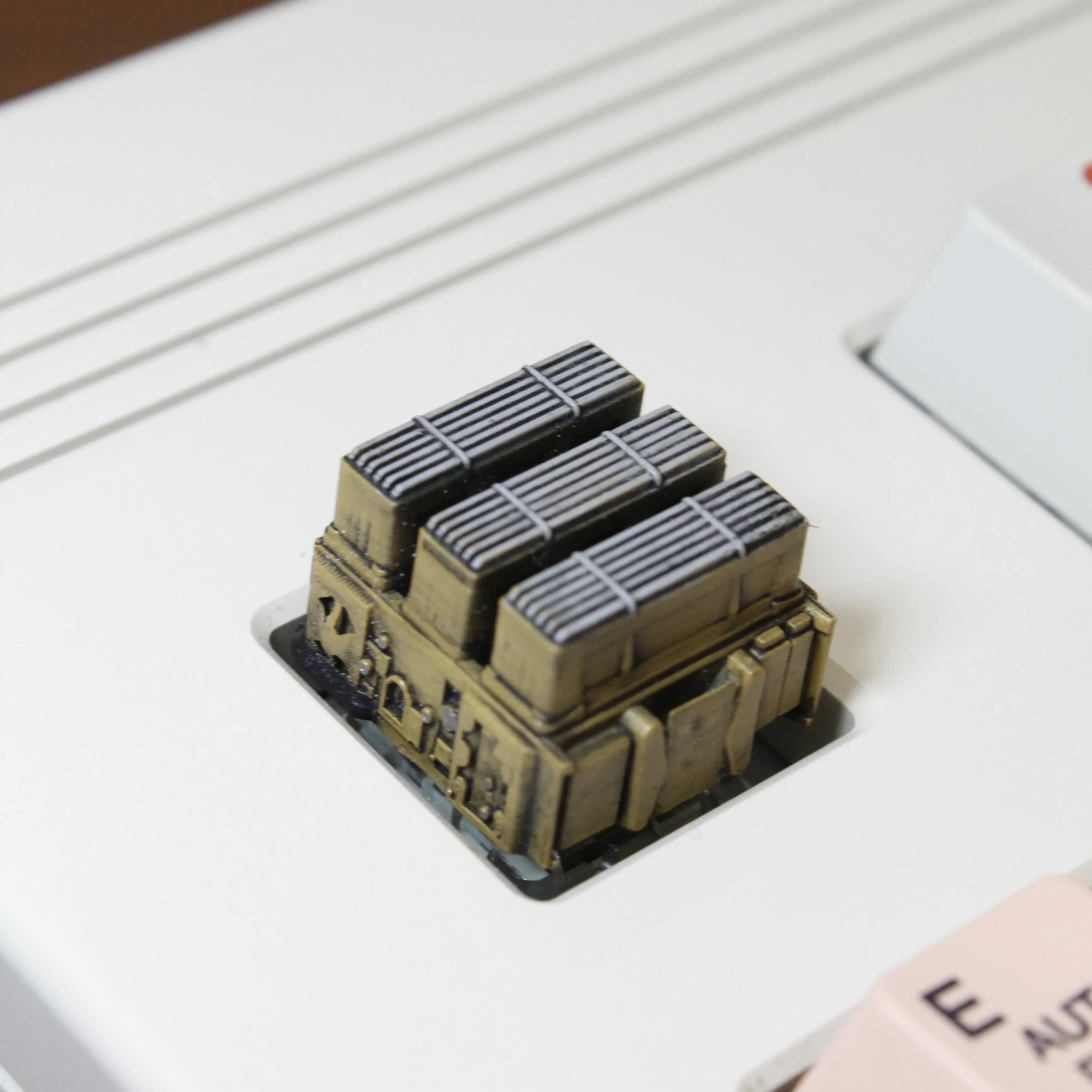 Delta Force Tactical Gear Artisan Keycap 3D Printed Resin Mechanical Keyboard Keycap