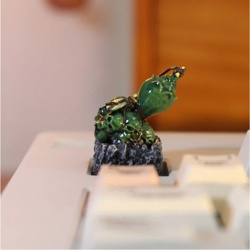 Eastern fantasy gourd keycap inspired by magical artifacts and traditional mythology aesthetics