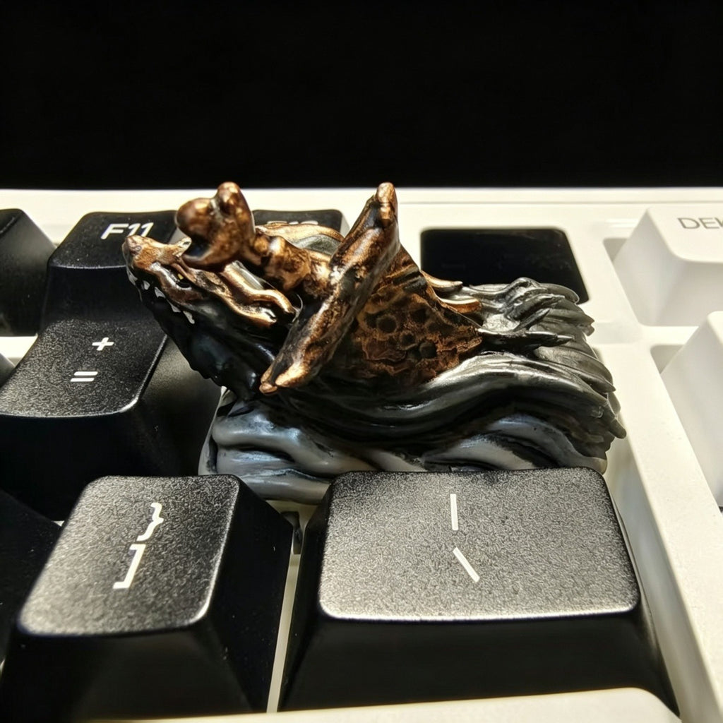 Fantasy character resin keycaps compatible with Cherry MX and MX style mechanical keyboard switches