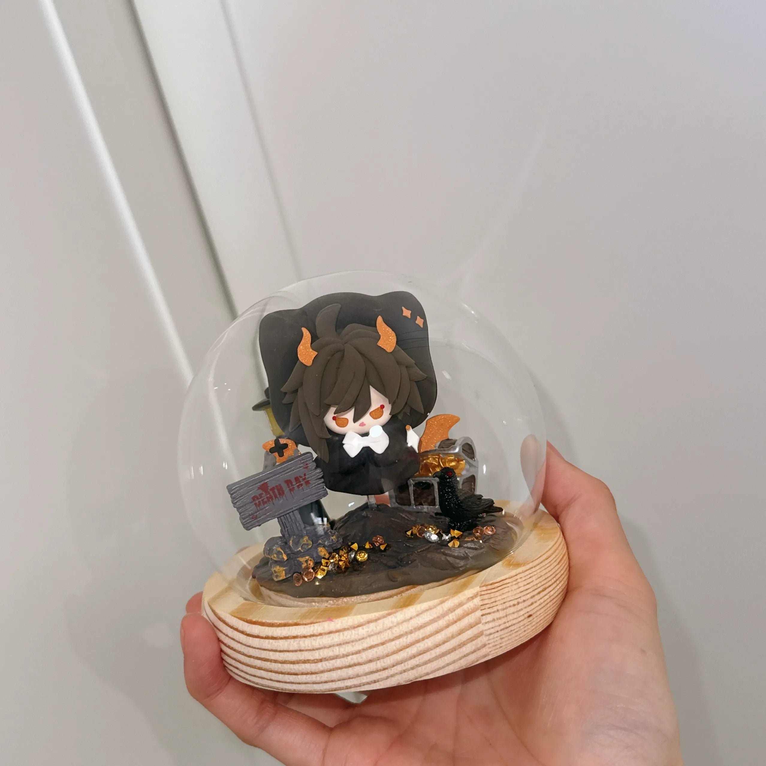 Genshin Impact handmade resin character figure detail
