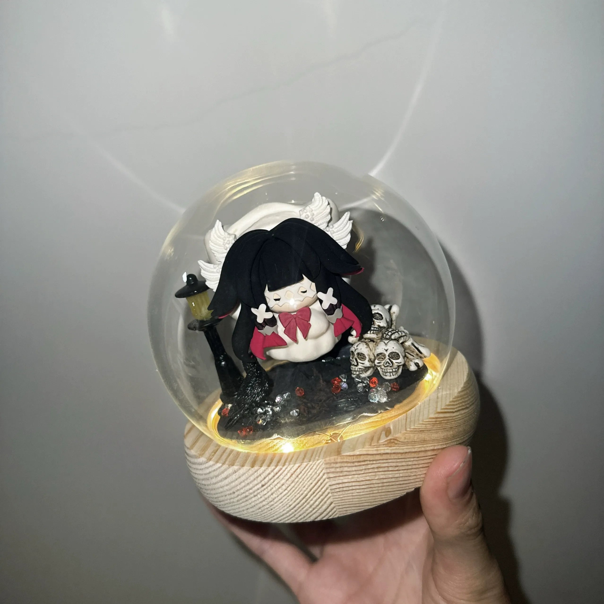 Genshin Impact character figure resin craft detail