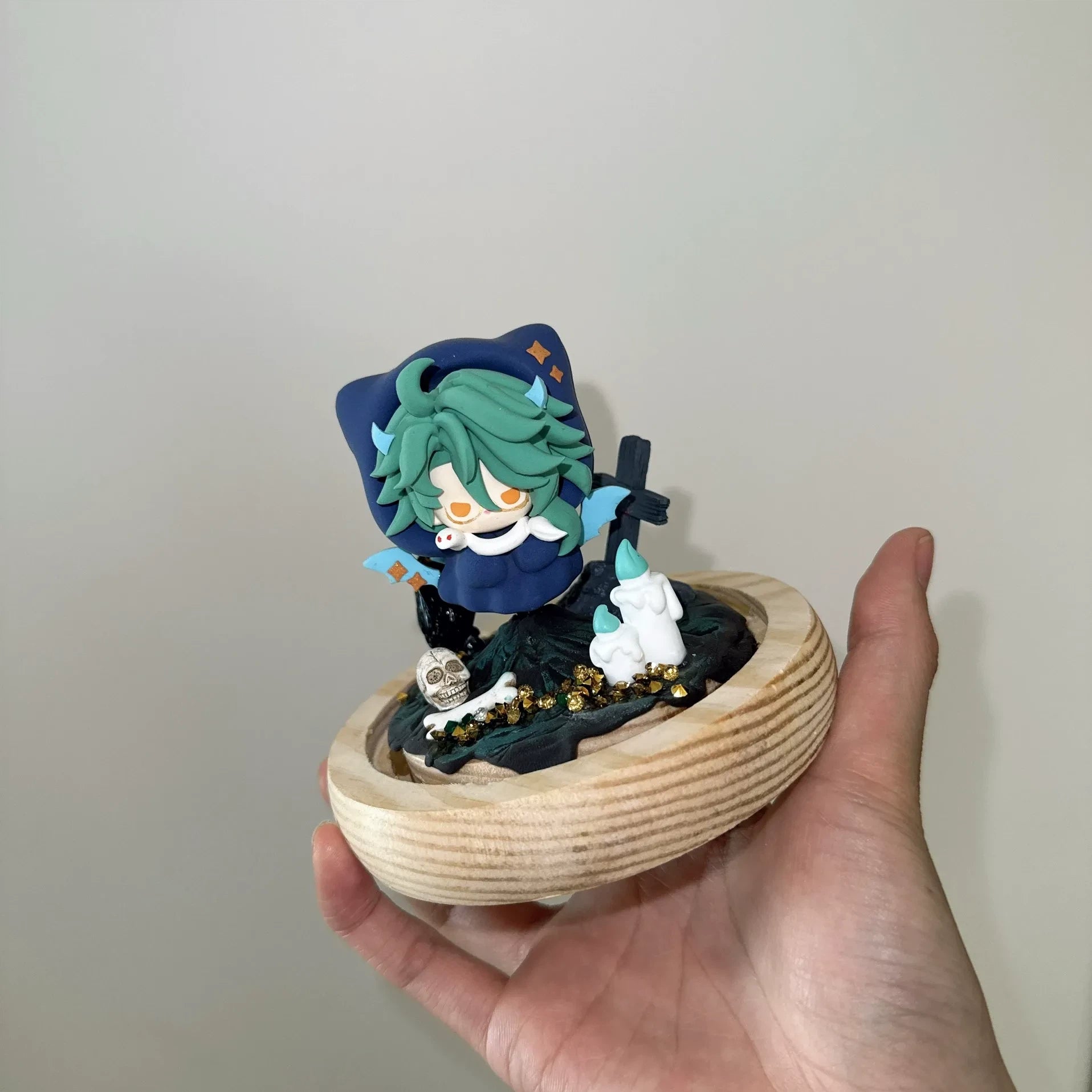 Genshin Impact glowing crystal ball character collectible