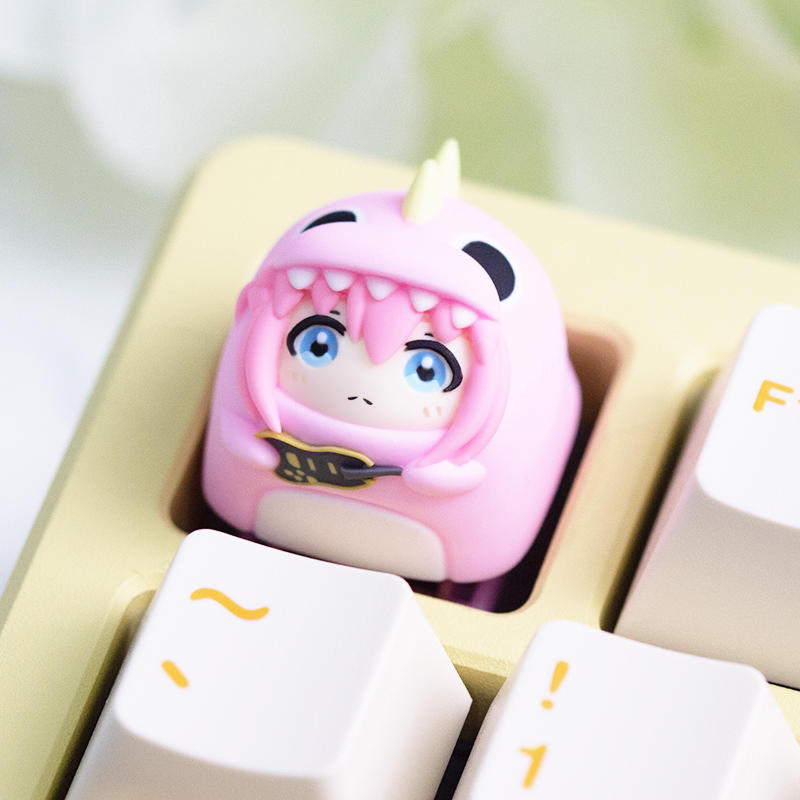 Hitori Gotoh artisan keycap from Bocchi the Rock!