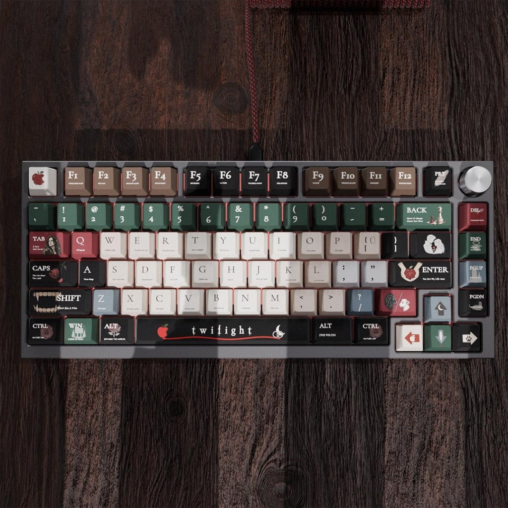 Twilight Bella & Edward Vampire Keycap Set