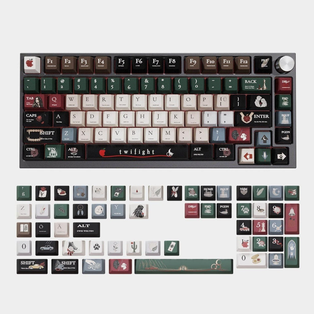 Twilight Bella & Edward Vampire Keycap Set