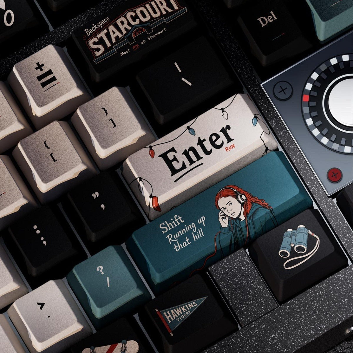 Stranger Things Demogorgon Upside Down Keycap Set