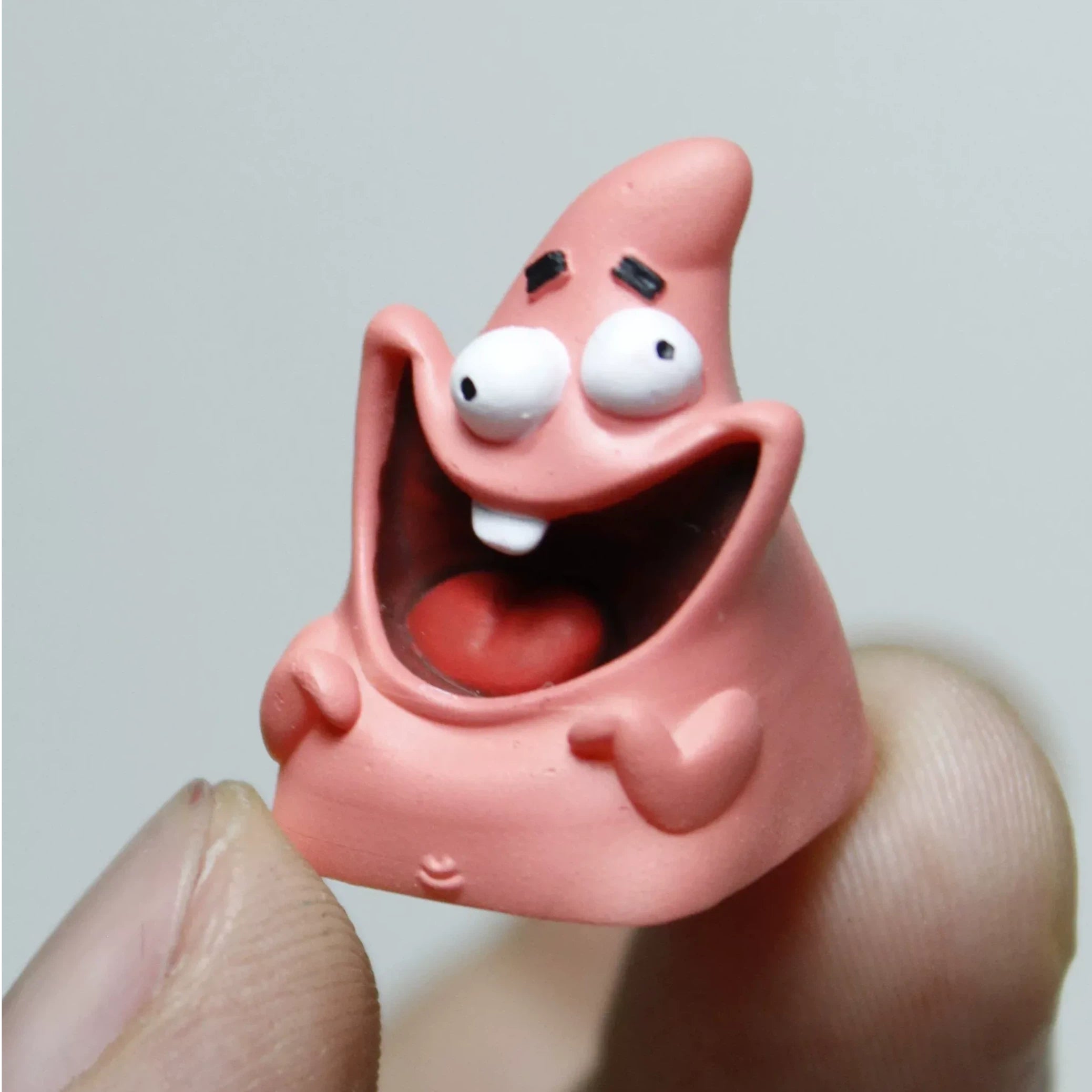 SpongeBob Funny Character Resin Keycap Cartoon Artisan Keycap