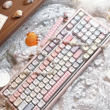 Sanrio Hello Kitty & Friends Pink MOA Keycap Set