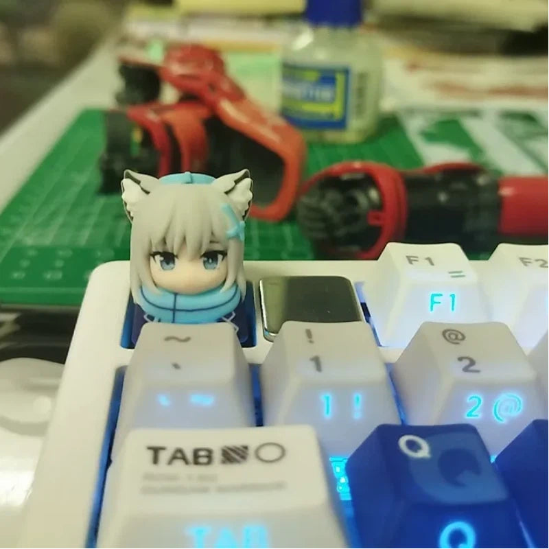 Blue Archive Character Resin Keycap Anime Artisan Keycap