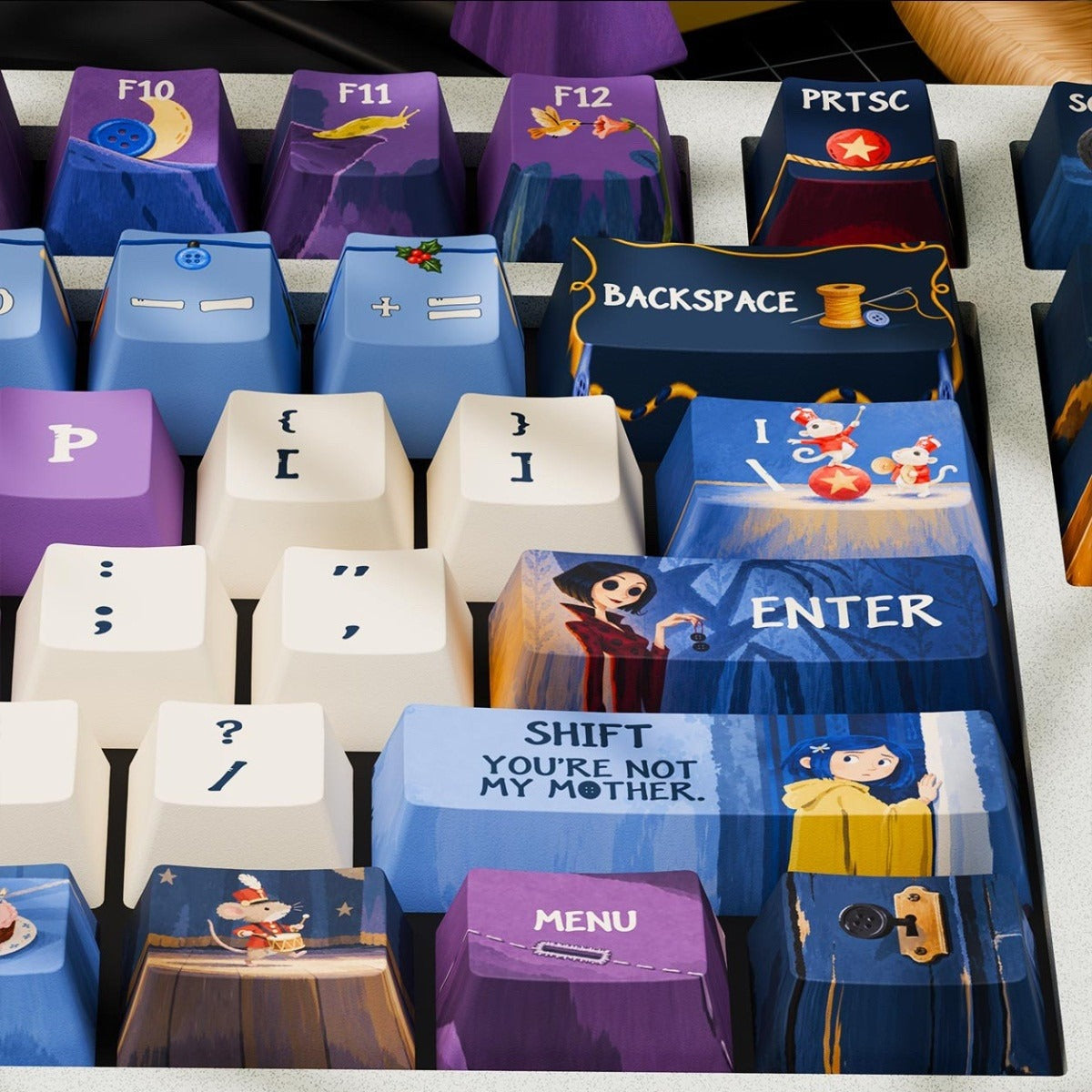 Coraline Secret Door Custom Keycap Set
