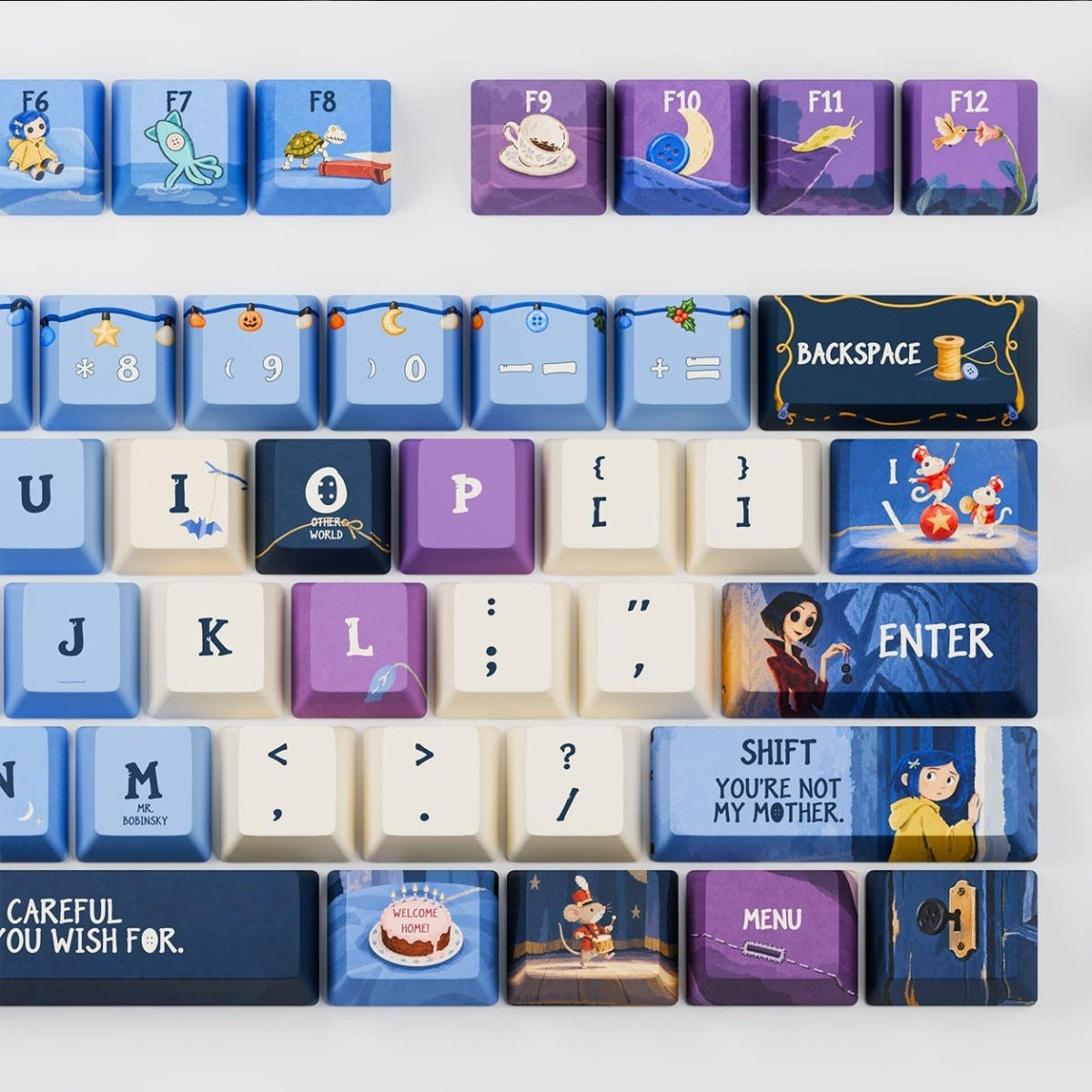 Coraline Secret Door Custom Keycap Set