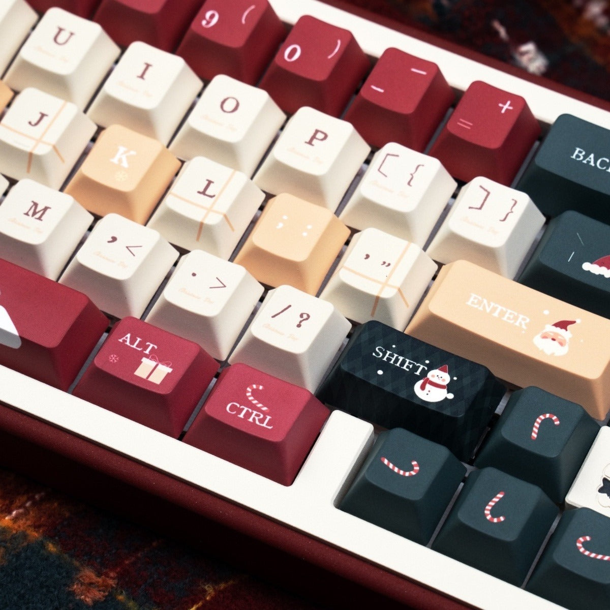 Christmas Eve Festive Holiday Keycap Set