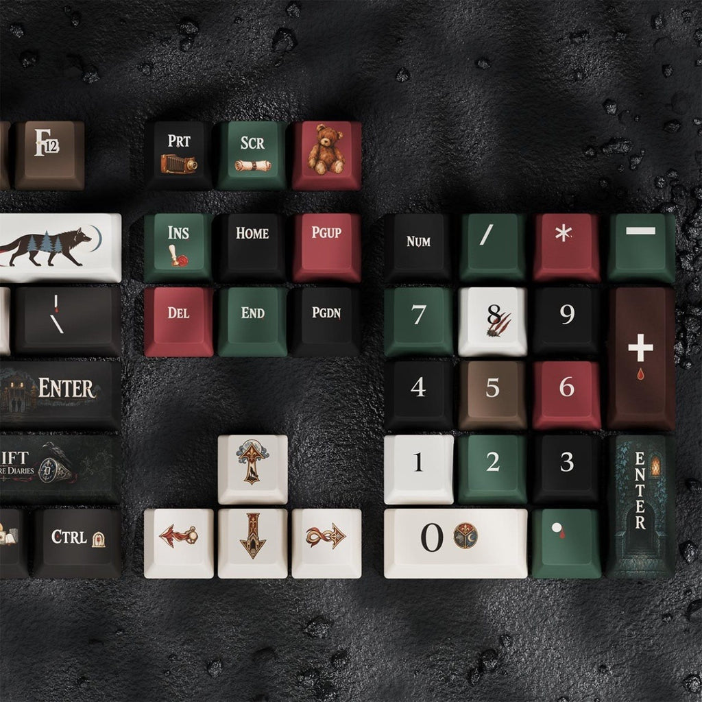 The Vampire Diaries Mystic Falls Custom Keycap Set