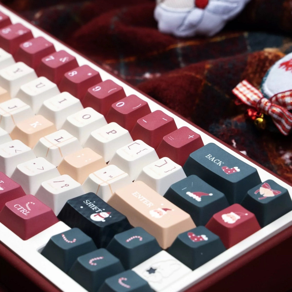 Christmas Eve Festive Holiday Keycap Set