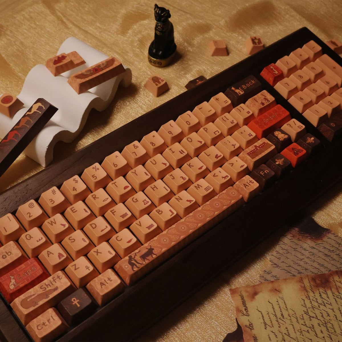 Ancient Egyptian Hieroglyphics Keycap Set