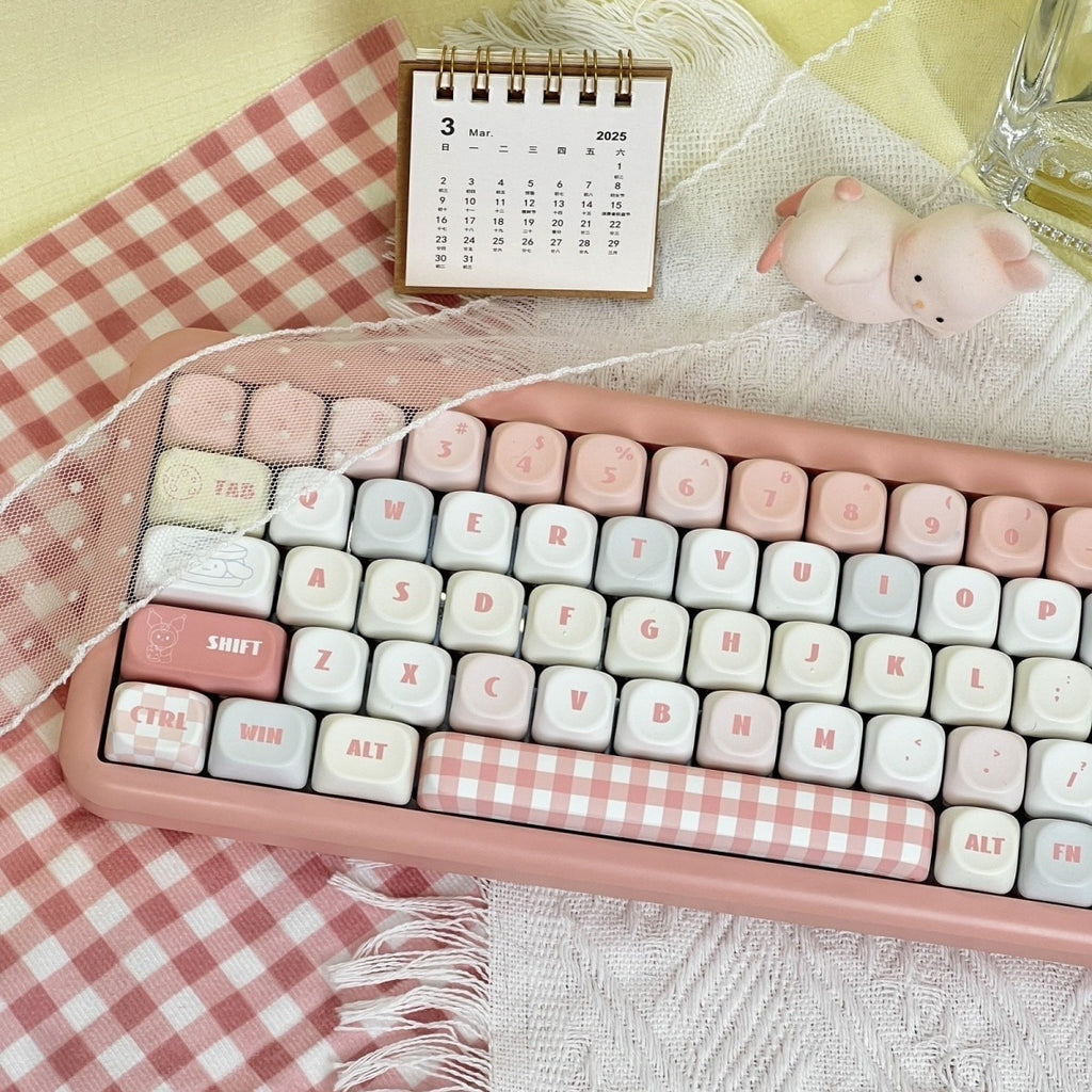 Sanrio Hello Kitty & Friends Pink MOA Keycap Set