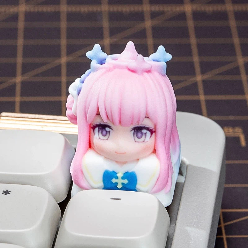 Blue Archive Character Resin Keycap Anime Artisan Keycap