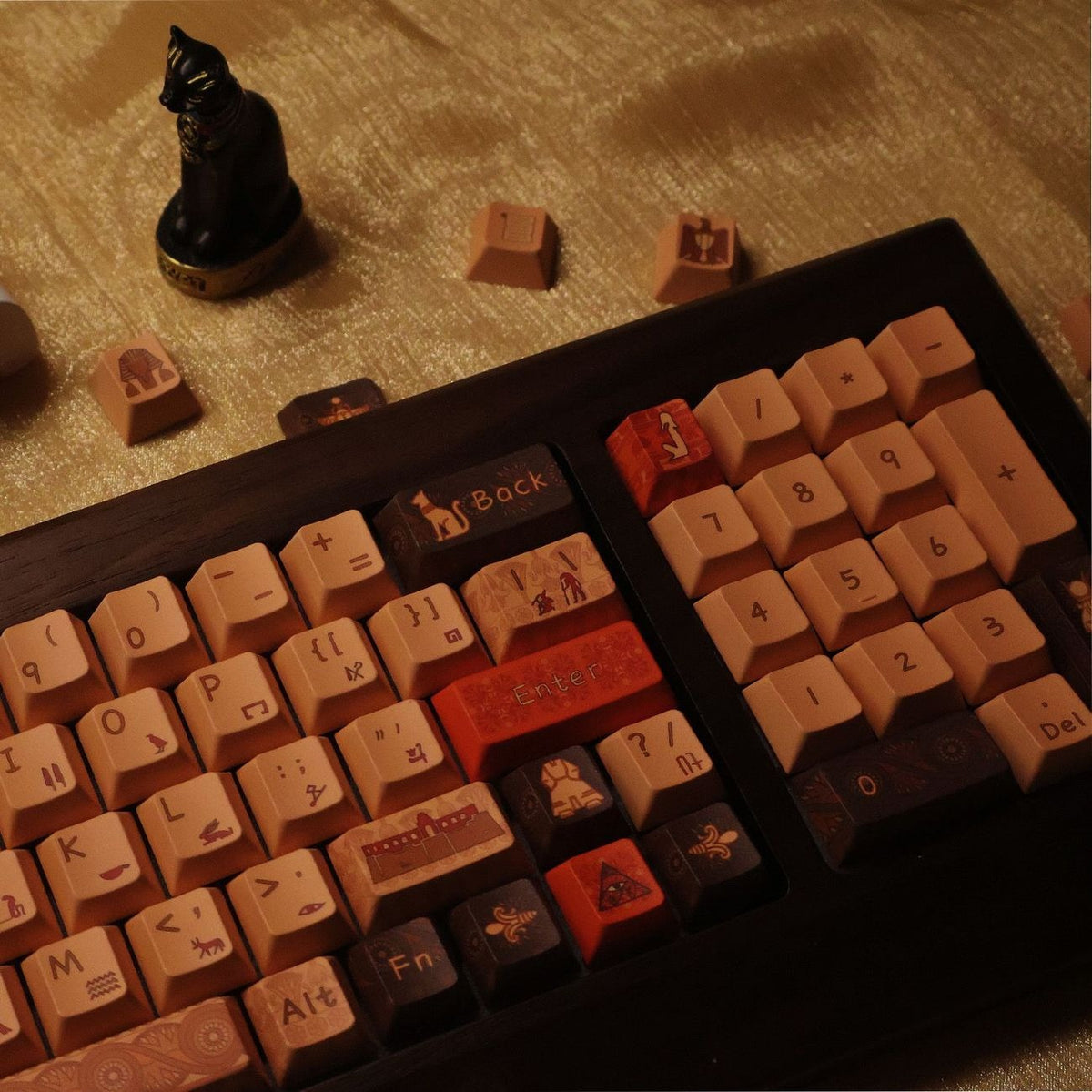 Ancient Egyptian Hieroglyphics Keycap Set
