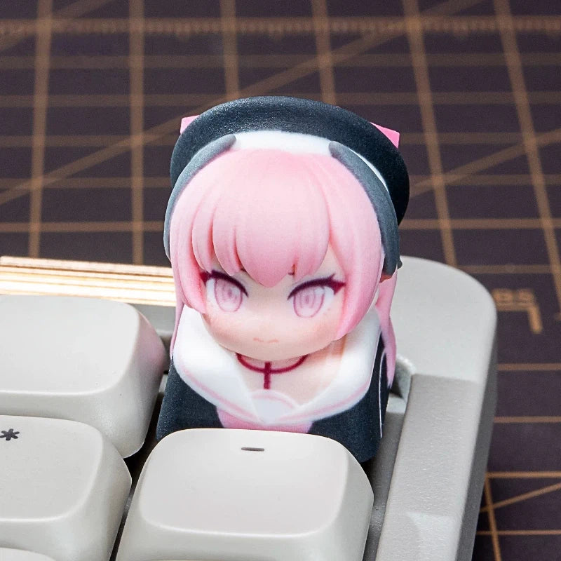 Blue Archive Character Resin Keycap Anime Artisan Keycap