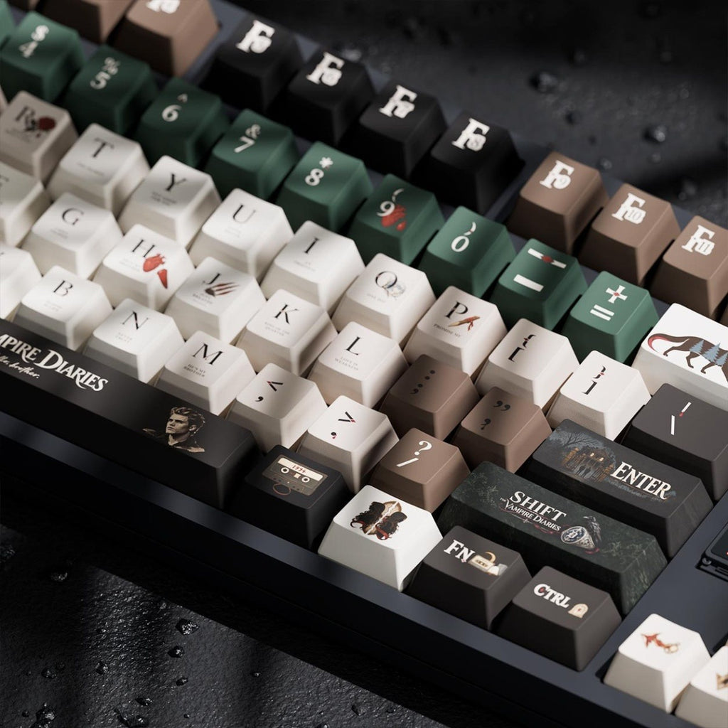 The Vampire Diaries Mystic Falls Custom Keycap Set
