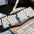 One Piece Straw Hat Pirates Minimalist White Keycap Set
