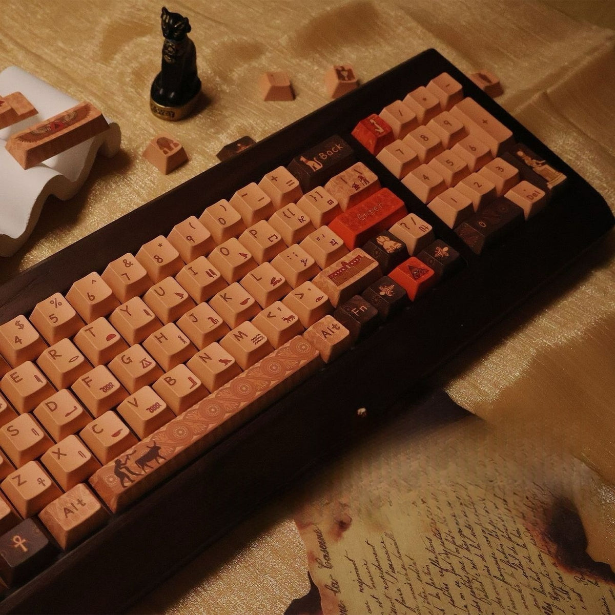 Ancient Egyptian Hieroglyphics Keycap Set