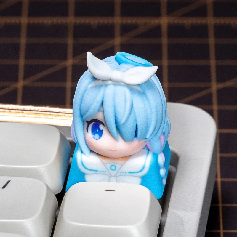 Blue Archive Character Resin Keycap Anime Artisan Keycap
