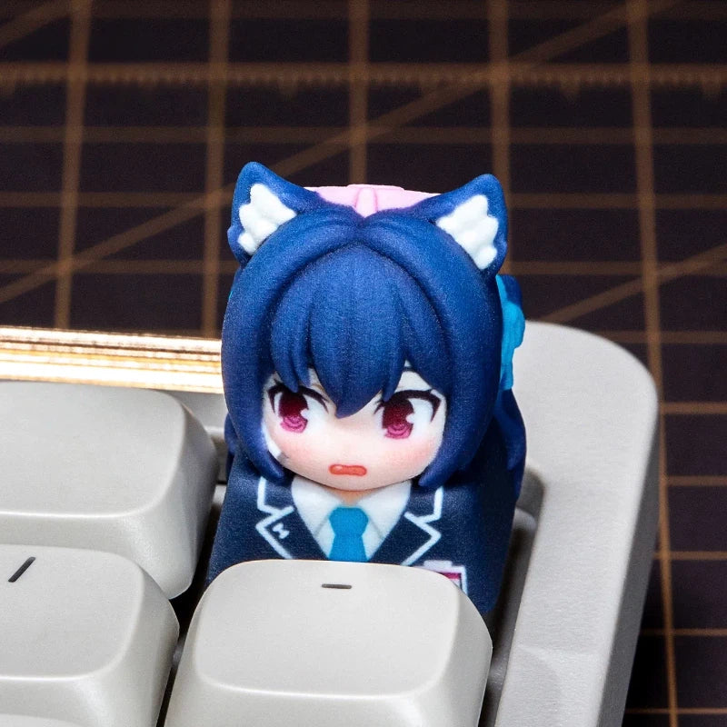 Blue Archive Character Resin Keycap Anime Artisan Keycap