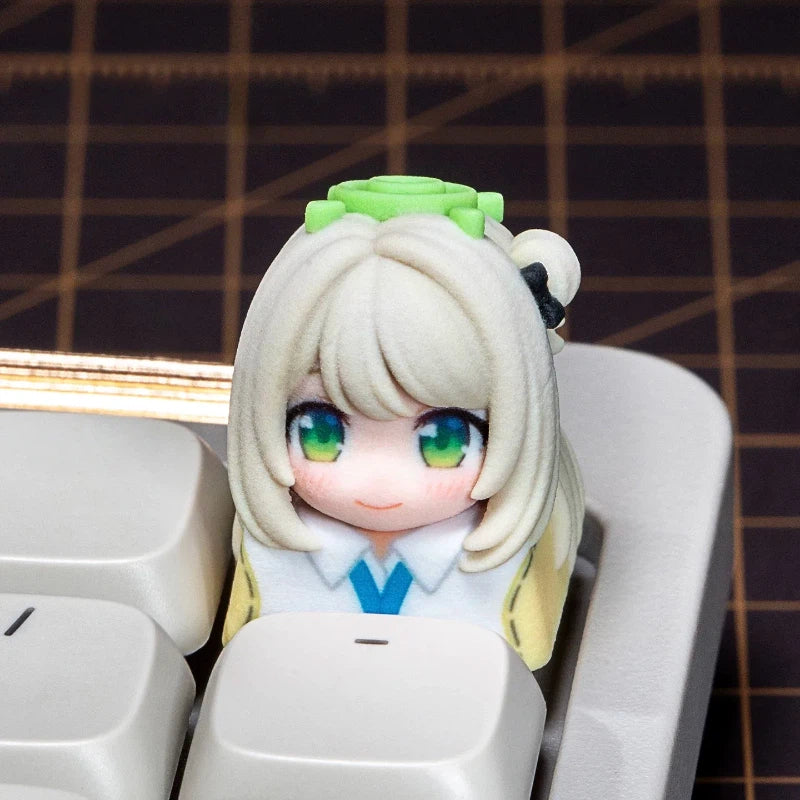 Blue Archive Character Resin Keycap Anime Artisan Keycap