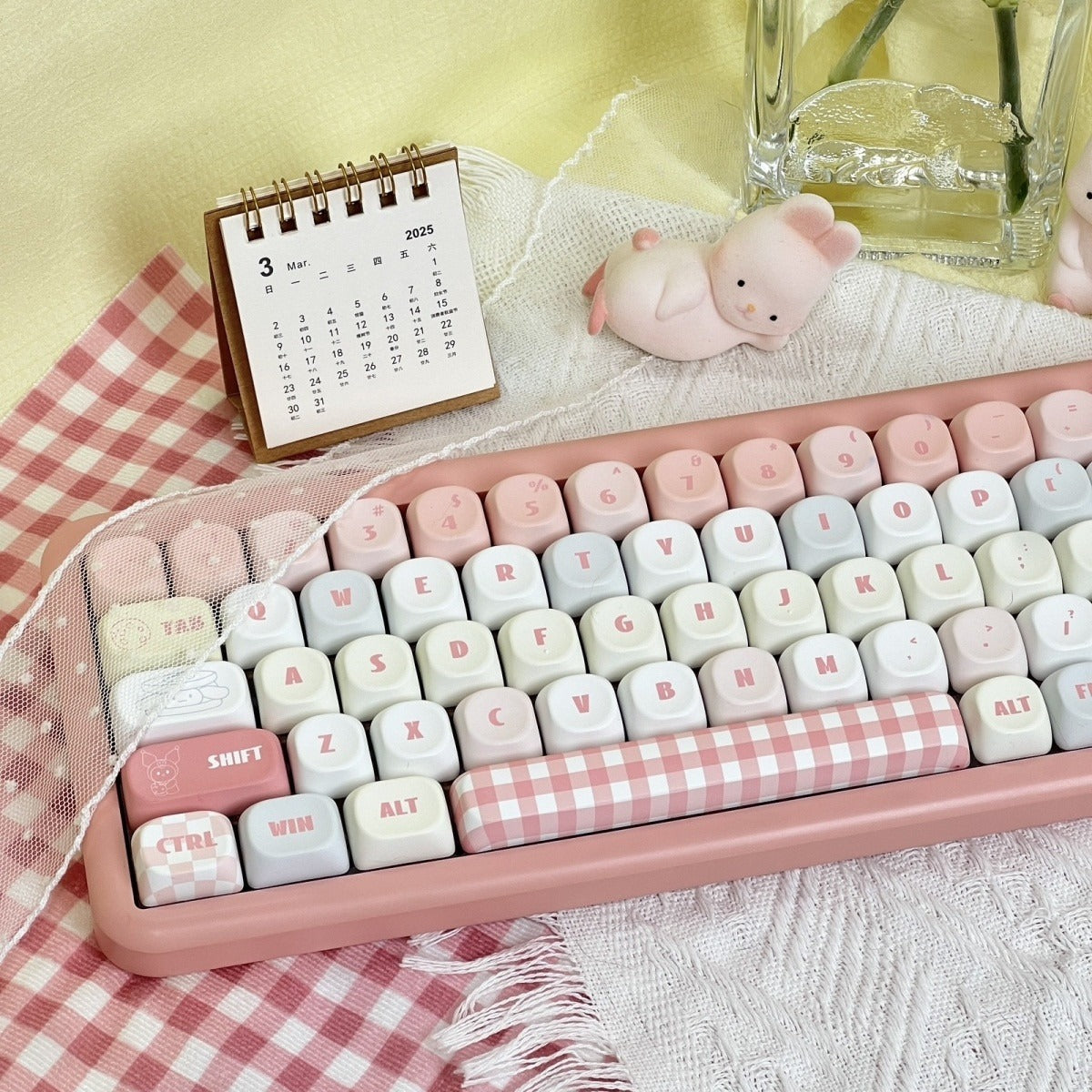 Sanrio Hello Kitty & Friends Pink MOA Keycap Set