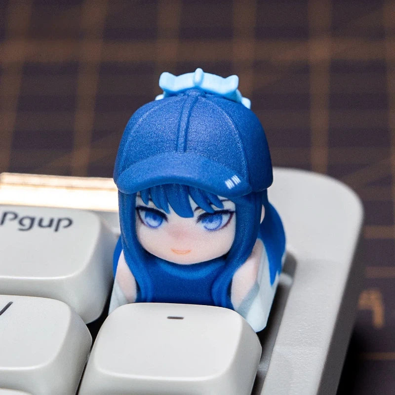Blue Archive Character Resin Keycap Anime Artisan Keycap