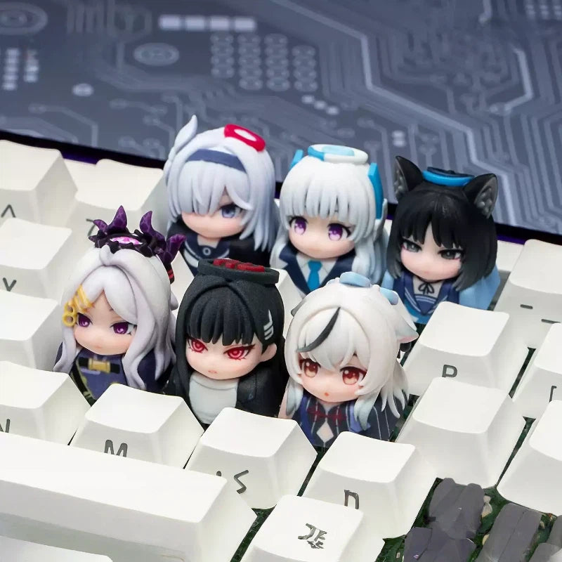 Blue Archive Character Resin Keycap Anime Artisan Keycap