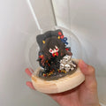Genshin Impact Glowing Crystal Ball Character Figure Handmade Anime Game Collectible